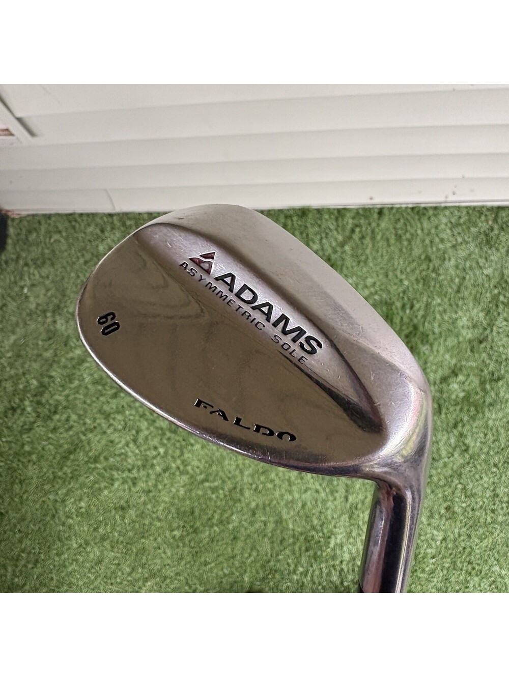Adams Faldo 60° Asymmetric Sole Lob Wedge RH Steel S300 Stiff Adams Grip 35"